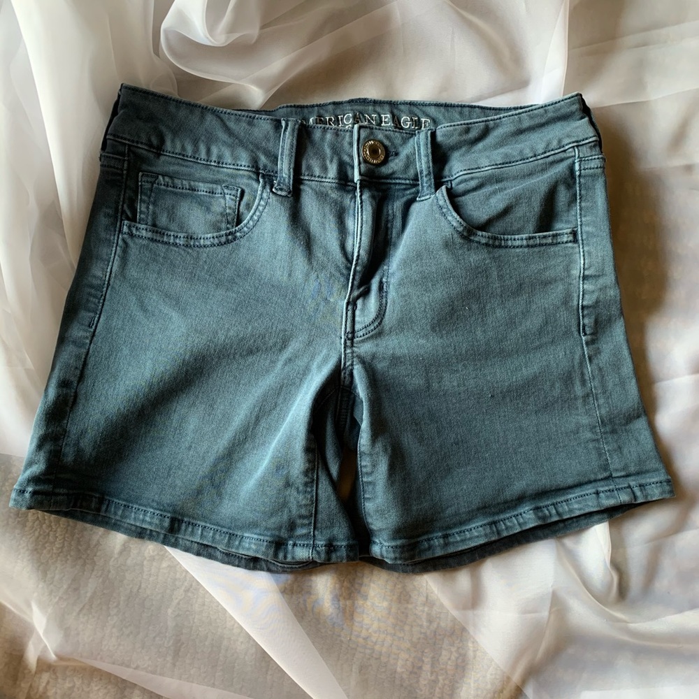 American Eagle Outfitters AEO Twill Denim Shorts